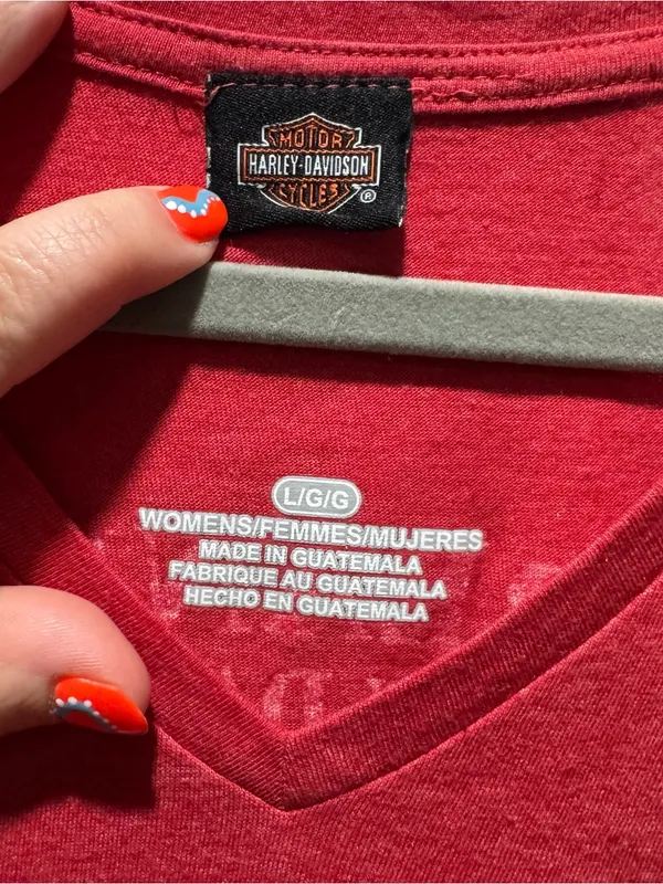 Women’s Harley Davidson shirt - Image 3