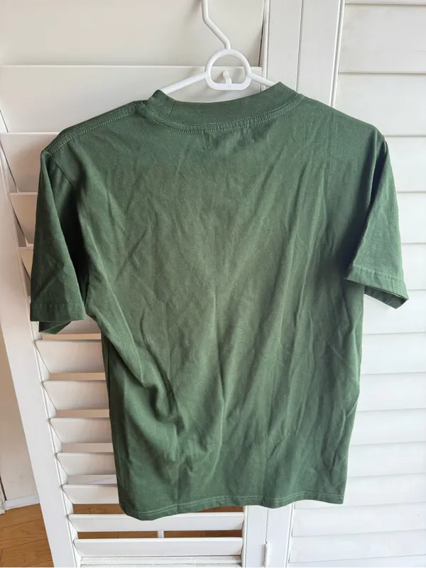 Natural Graphic Short Sleeve Tee - Dark Green - Image 3