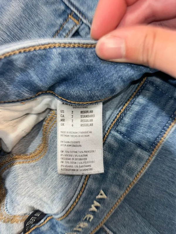 Next Level Stretch Skinny Jeans, size 2 regular - Image 3