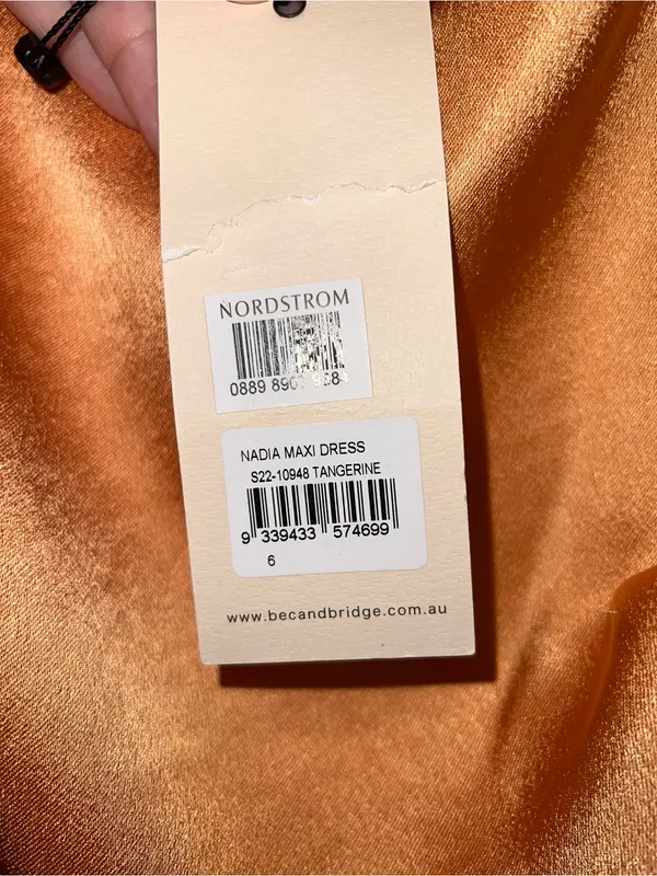 BEC & BRIDGE Nadia Maxi Dress - Tangerine - Image 9