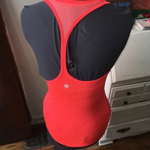 Athleta Renew ribbed racer back athletic tank top - Image 2