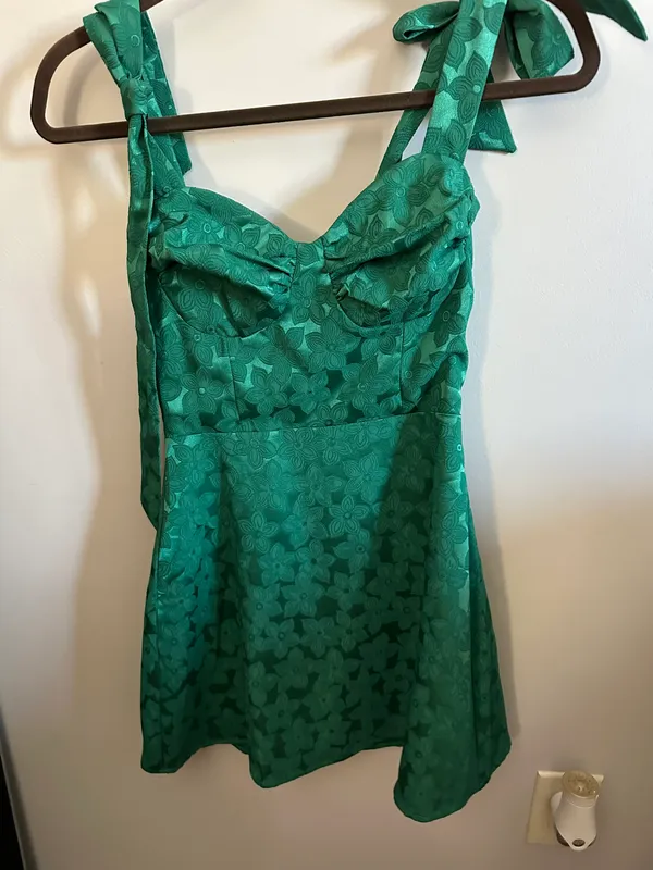 Lucy in the Sky Green Dress - Image 2