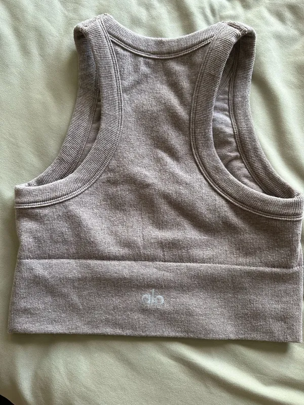 Alo Yoga Seamless Delight High Neck Bra - Image 2