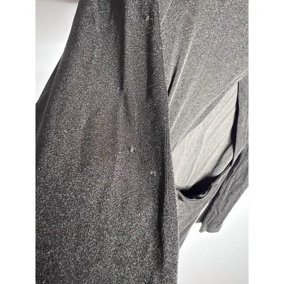 Free People x Significant Other Sabine Dress Size‎ 4 Black Jersey Mockneck - Image 8