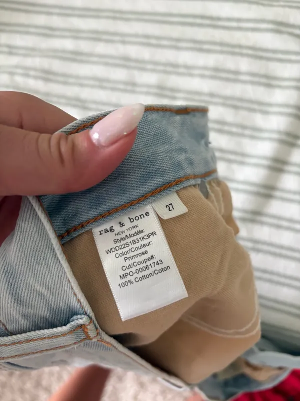 NWOT rag and bone denim skirt - Image 6