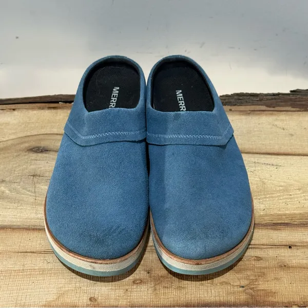 Merrell Women's Juno Clog Leather Slip-On Shoes‎ Size 7.5 A45 - Image 4