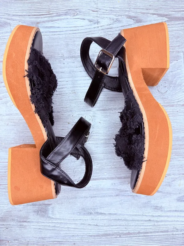 Nwt urban outfitters Rocket Dog Emily Platform Heel chunky heels shoe sandal 8.5 - Image 3