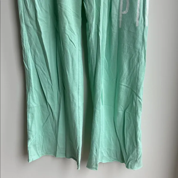 Victoria's Secret PINK Mint Lounge Pants Size S - Image 3