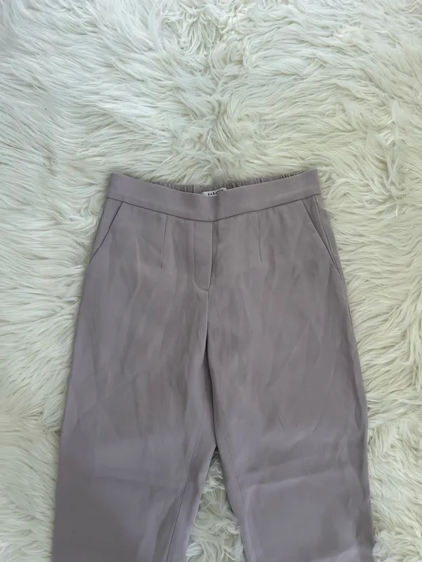 Babaton by Aritzia Conan Tailored High-Waist Ankle Pants in Taupe - Image 5
