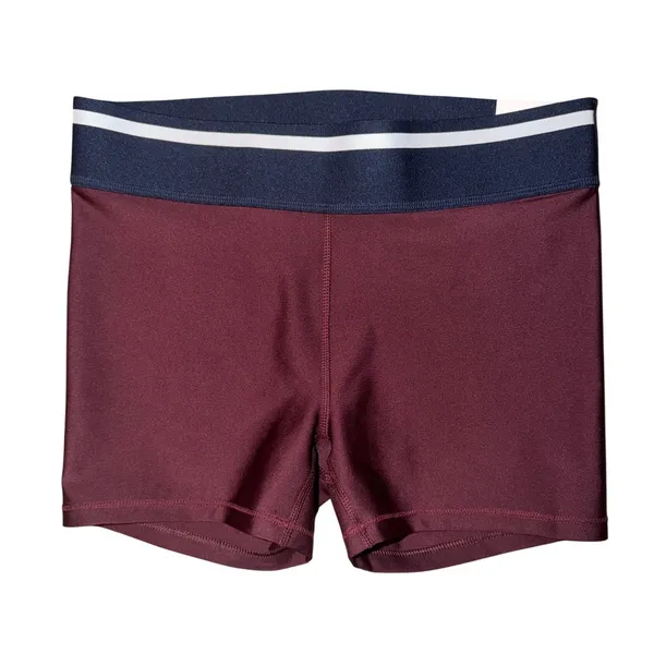 DSG Womens 3" Core Compression Shorts Burgundy Navy Blue DAW15604N Size S NEW - Image 2