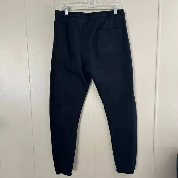 PacSun Black Joggers Men’s/Women’s L | Fleece Lined Sweatpants Minimalist Pocket - Image 5