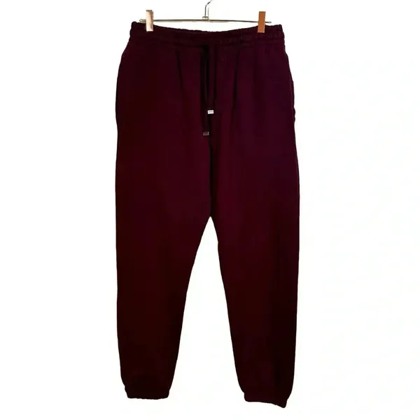 Talentless Womens Heavyweight Sweatpants in Mid-Century Merlot - Image 4