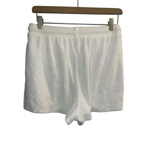 ✨Zara White Terry Cloth Sz Large Shorts✨ - Image 6