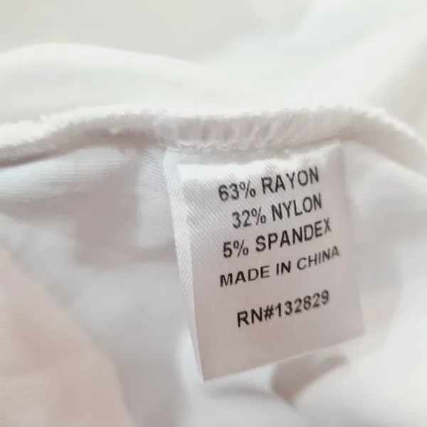 Superdown Fallon Asymmetrical Mini Dress in White Medium - Image 6