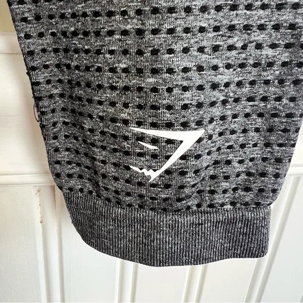 Gymshark Vital Seamless Leggings Grey‎ Marl XS High Waisted - Image 5