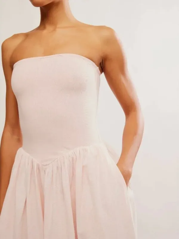 FREE PEOPLE NWT Onda Tube Midi / Pink Nectar - Image 8