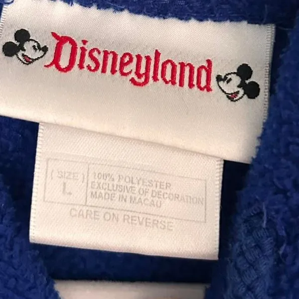 Vintage Disneyland Character Hoodie – Y2K Cartoon Core Fleece (unisex / Large) - Image 4