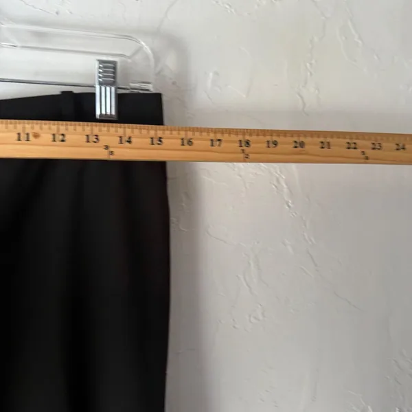 Ann Taylor Black Dress Pants Womens‎ Size 4 Straight Leg Interview Outfit Women - Image 5