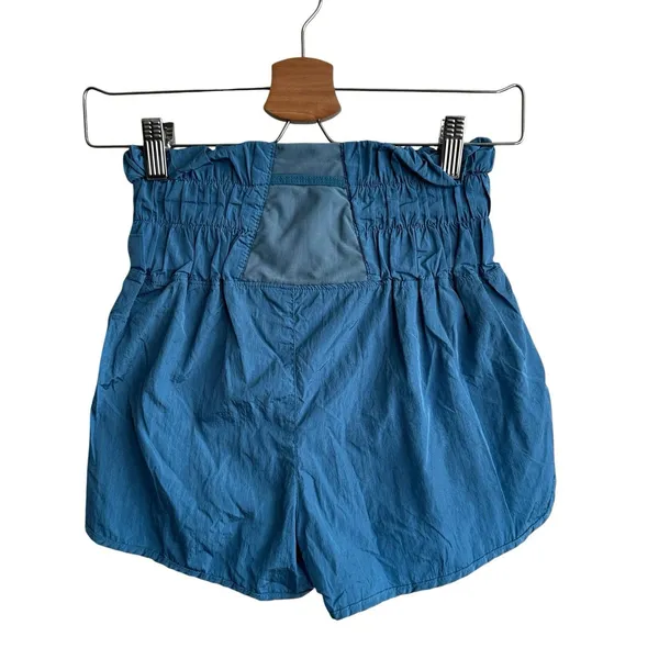 Free People FP Movement "The Way Home Shorts" Blue Sz XS - Image 3