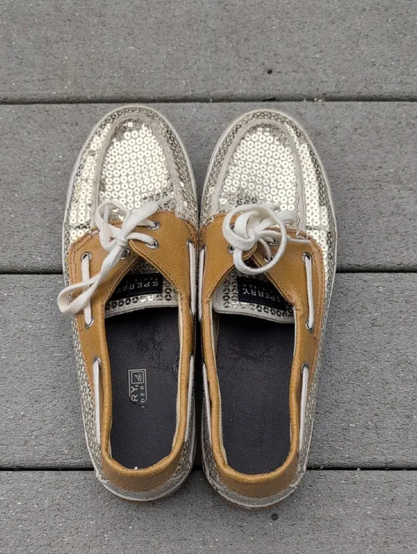 Sperry Top-Sider Angelfish Boat Shoes | Sequin Sperry Top Siders - Image 6