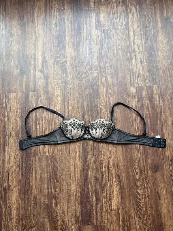 Women’s Micisty Extravagant Lace Embroidered Push Up Bra - Size A75 - Image 2