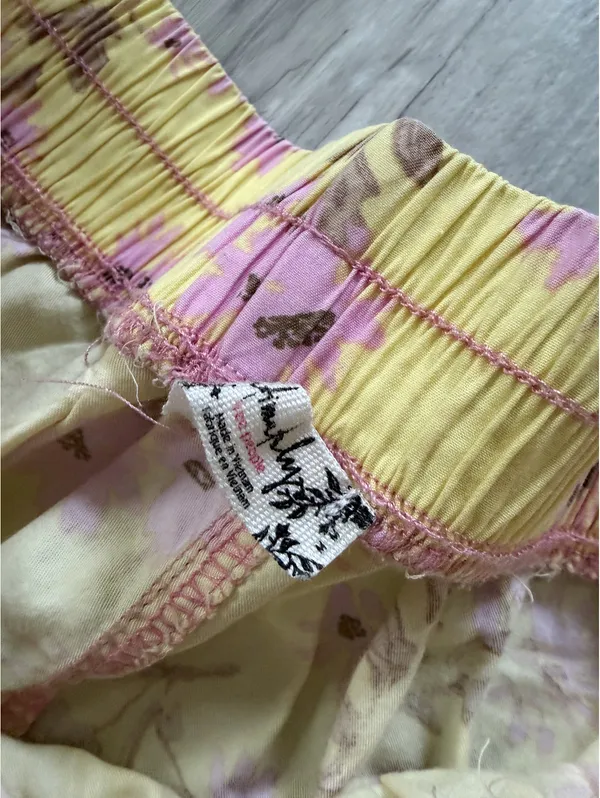 Free People Intimately Vintage Inspired Day to Day Floral Boxer Shorts medium - Image 9