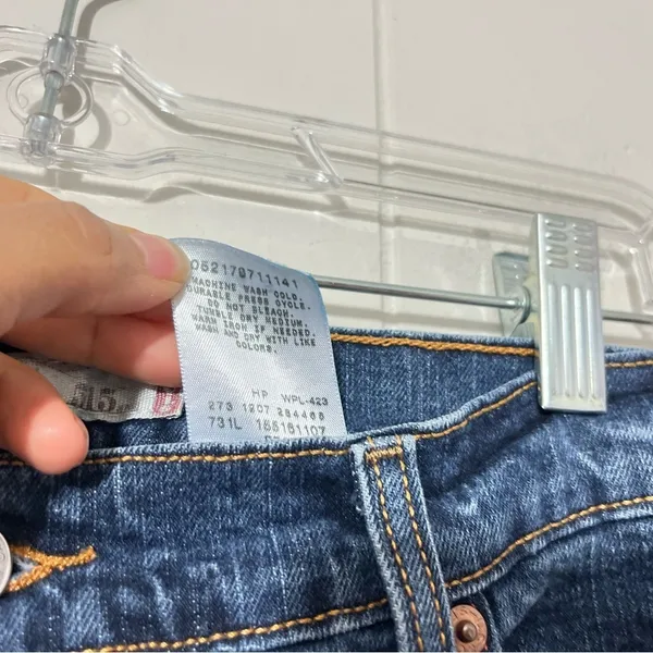 Levi’s 515 Bootcut Jeans Women’s Size 14 Medium Wash Mid Rise Denim - Image 5