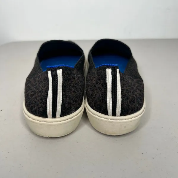 Rothy's Original Leopard Slip On Sneakers Size 9.5 - Image 2