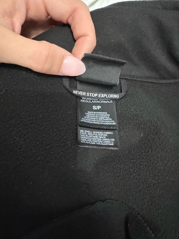 The North Face Jacket Women’s Full-Zip Black Small - Image 3