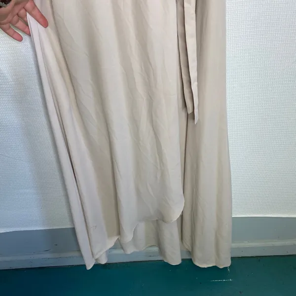 Show‎ Me Your Mumu | Nude Maxi Wrap Dress Medium long - Image 3
