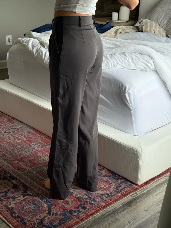 Princess Polly Archer Pants Slate - Image 4