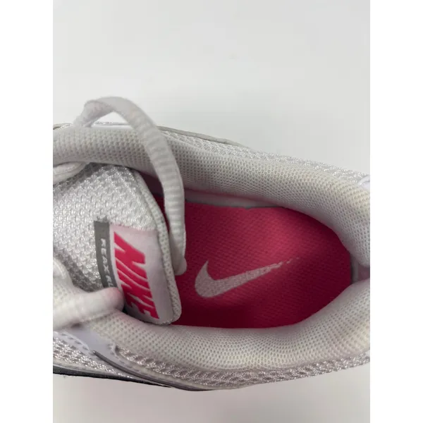 Nike Reax Run 5 Running Shoes Women 5 White Metallic Silver Pink Y2K Retro Gym - Image 7
