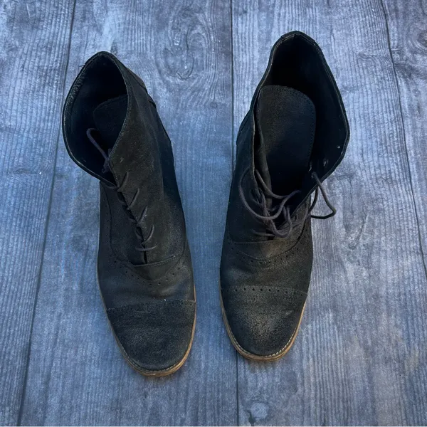 Zara black booties 8.5 - Image 4