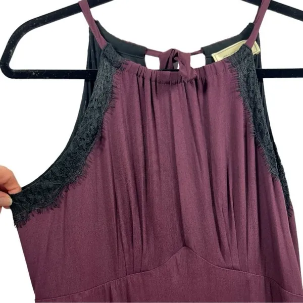 Anthropologie Moulinette Soeurs Janie Lace Whimsigoth Fairy‎ Halter Dress Size 8 - Image 7