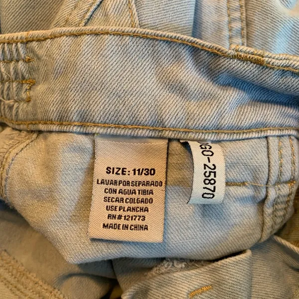 Stylish Blue Flare Wide Leg Jeans - Image 6