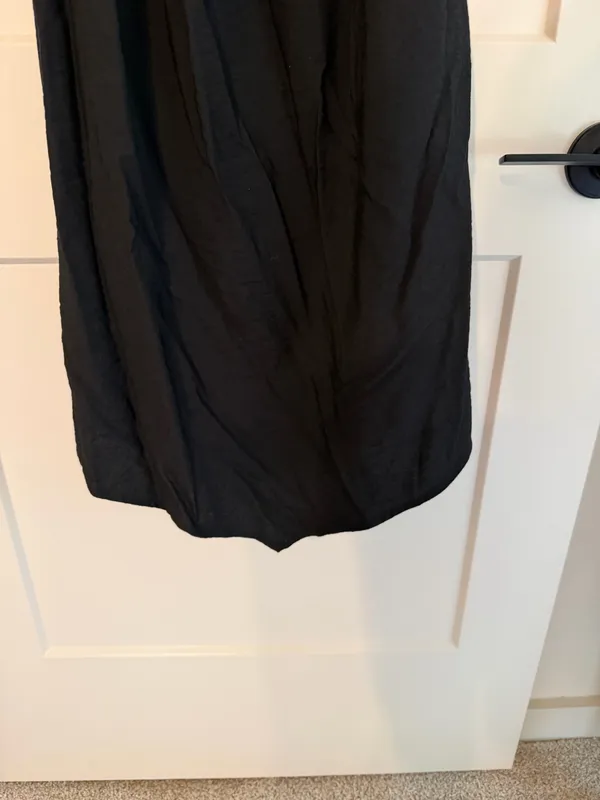 American Eagle Black Halter Maxi Dress - Image 9