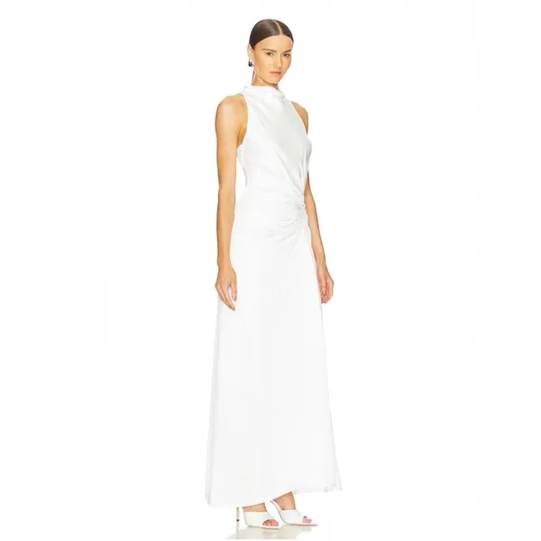 A.L.C. Inez Gown in Pearl Size 6 - Image 3