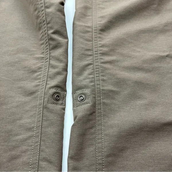 The North Face‎ Nylon Convertible Pant Womens 10 Regular Brown Green Hiking Pant - Image 8