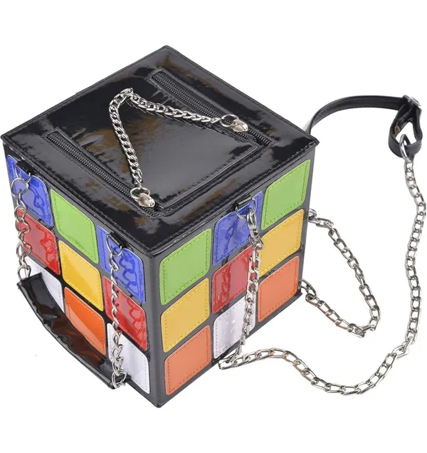 Rubik’s Cube Purse Handbag Multiple - Image 11
