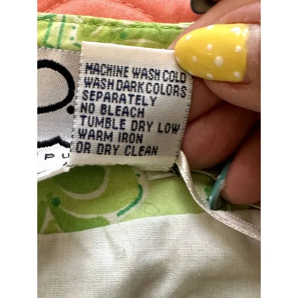 Vintage Lilly Pulitzer Animal Zoo Palm Print Green Size 6 Mini Skirt White Label - Image 4
