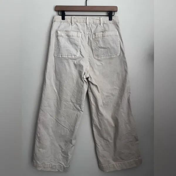 OAT NEW YORK wide leg cropped jeans 8 / 29 - Image 2