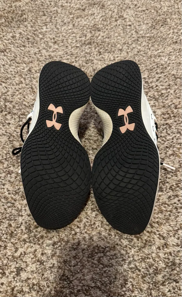 White Under Armour Athletic Shoes - Image 8
