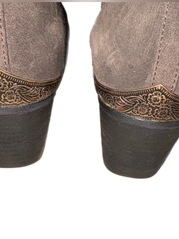 Jeffery Campbell Cromwell Distressed Western Bootie Size 7.5 - Image 5