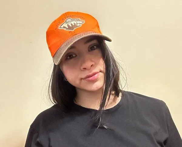 Minnesota wild orange baseball cap - Image 2