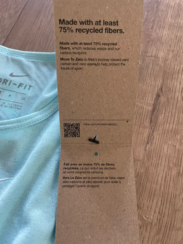 Nike Tank Top Dri-Fit baby blue size S NWT - Image 4