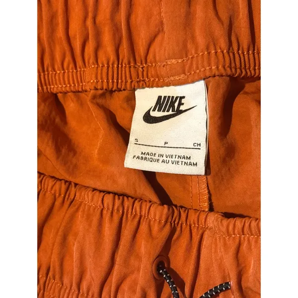 Nike Womens Shorts Orange Activewear Casual Sportswear Cargo Pockets‎ - Image 3