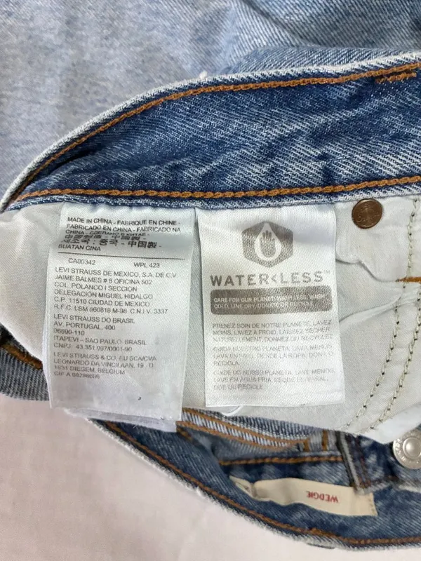 Levi's Premium Wedgie Fit Ankle Jeans - 27 - Light Wash - Image 6
