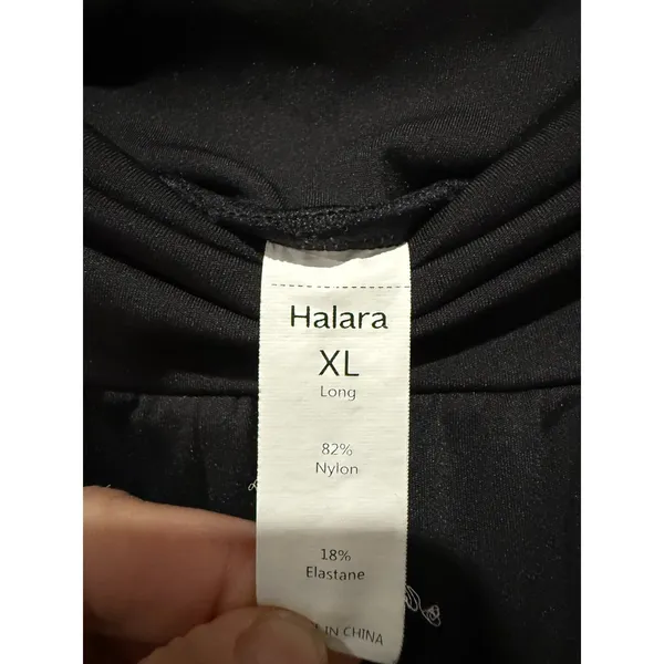 Halara Shorts Womens XL Black High Waisted 5" Back Pocket Running 2 in 1 - Image 4