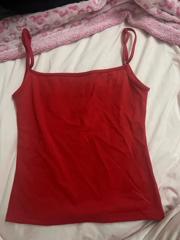 White Fox Boutique Red Tank Top - Image 2