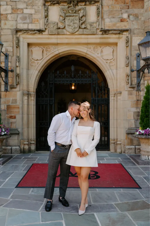 Oh Polly engagement White Dress - Image 3